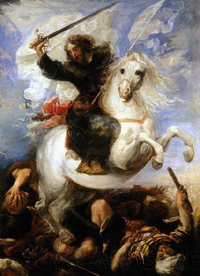 Juan Martin Cabezalero St James the Great in the Battle of Clavijo Norge oil painting art
